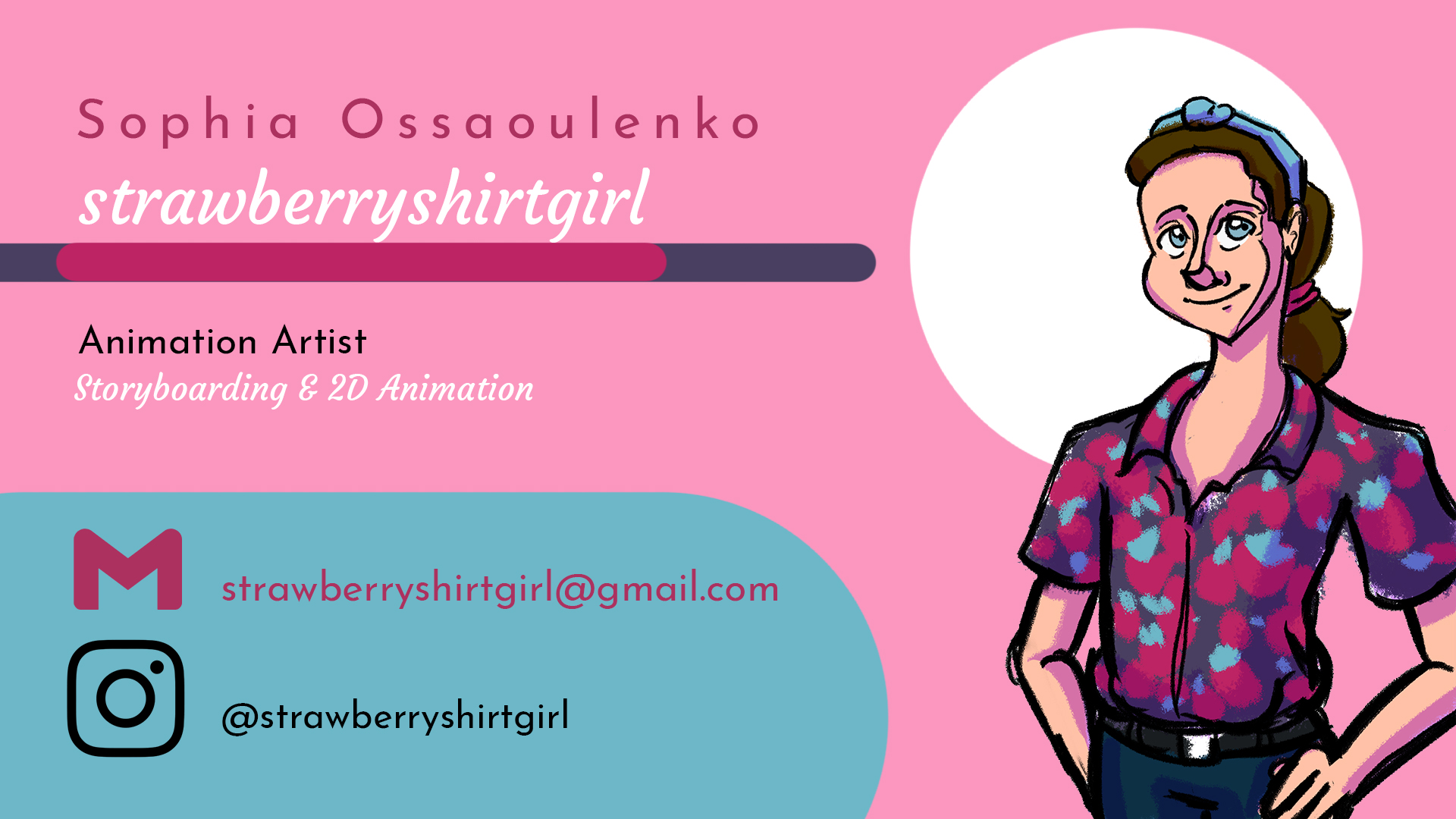 My digital business card. Save one!